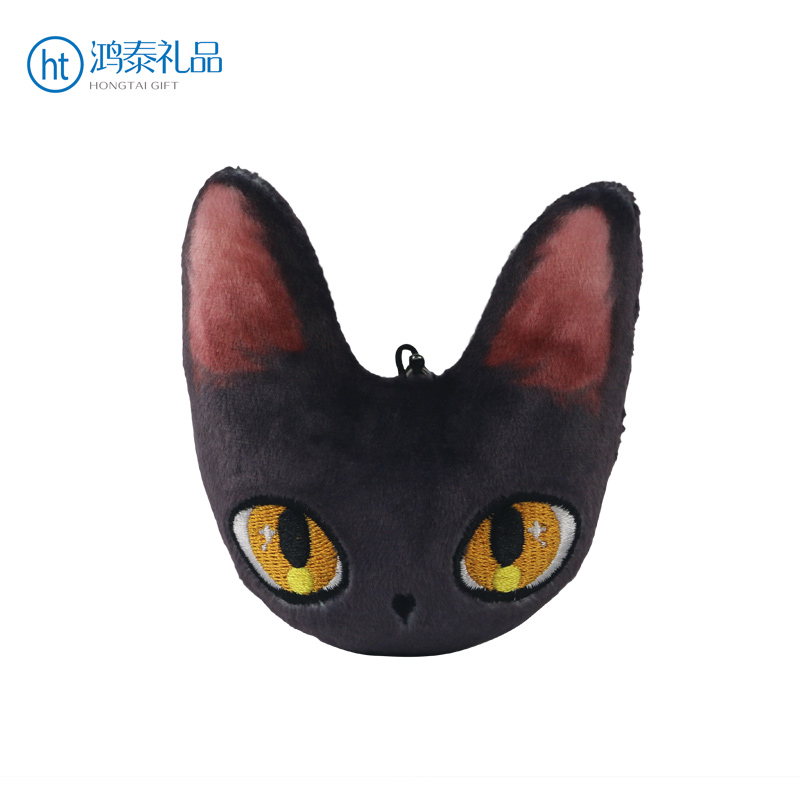 毛絨玩具-創意汽車掛飾狐貍頭