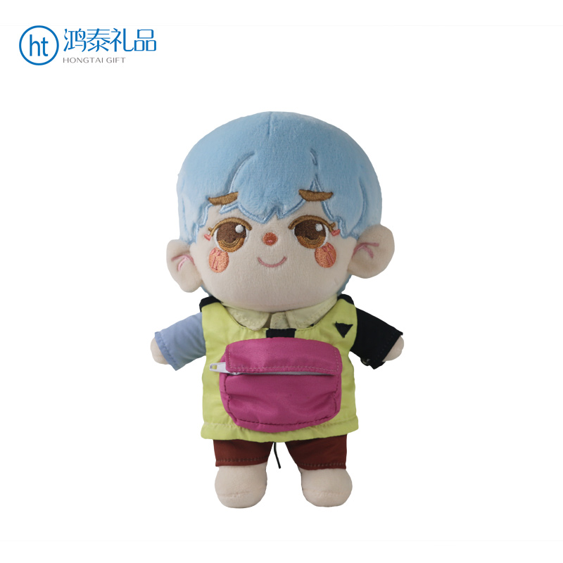 毛絨玩具-創意挎包人偶衣服